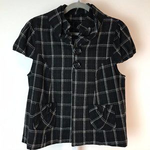 Hazel Short Sleeve Jacket NWT L